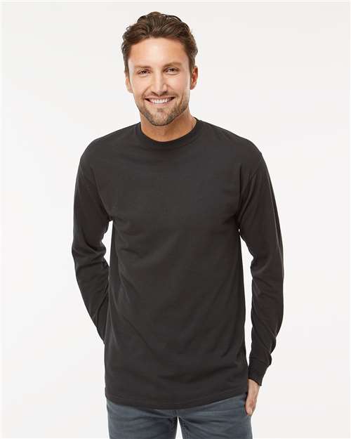 M&O 4820 Men's B-Tech Cotton-Feel T-Shirt - Front view