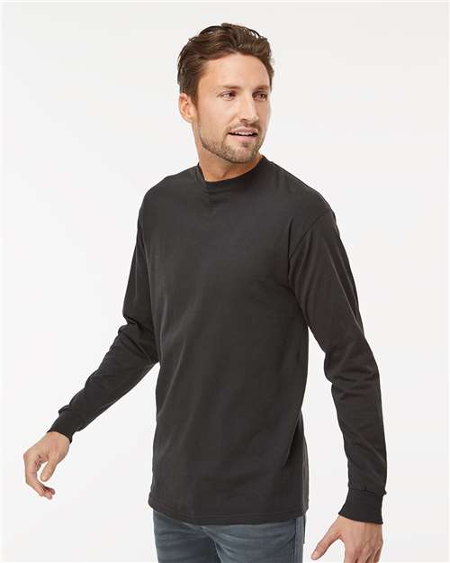 M&O 4820 Men's B-Tech Cotton-Feel T-Shirt - Side view