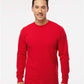 M&O 4820 Men's B-Tech Cotton-Feel T-Shirt - Front view