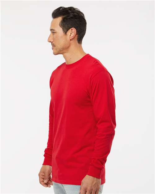 M&O 4820 Men's B-Tech Cotton-Feel T-Shirt - Side view