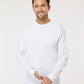 M&O 4820 Men's B-Tech Cotton-Feel T-Shirt - Front view