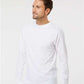 M&O 4820 Men's B-Tech Cotton-Feel T-Shirt - Side view