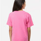 M&O 4850 Youth Gold Soft Touch T-Shirt - Back view