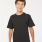 M&O 4850 Youth Gold Soft Touch T-Shirt - Front view