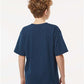 M&O 4850 Youth Gold Soft Touch T-Shirt - Back view