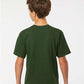 M&O 4850 Youth Gold Soft Touch T-Shirt - Back view