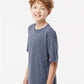 M&O 4850 Youth Gold Soft Touch T-Shirt - Side view