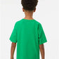 M&O 4850 Youth Gold Soft Touch T-Shirt - Back view