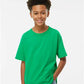 M&O 4850 Youth Gold Soft Touch T-Shirt - Front view