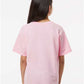 M&O 4850 Youth Gold Soft Touch T-Shirt - Back view