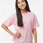 M&O 4850 Youth Gold Soft Touch T-Shirt - Front view