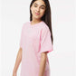 M&O 4850 Youth Gold Soft Touch T-Shirt - Side view