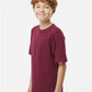M&O 4850 Youth Gold Soft Touch T-Shirt - Side view
