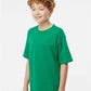 M&O 4850 Youth Gold Soft Touch T-Shirt - Side view