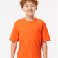 M&O 4850 Youth Gold Soft Touch T-Shirt - Front view