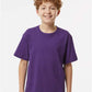 M&O 4850 Youth Gold Soft Touch T-Shirt - Front view