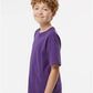 M&O 4850 Youth Gold Soft Touch T-Shirt - Side view