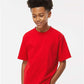 M&O 4850 Youth Gold Soft Touch T-Shirt - Front view
