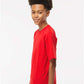 M&O 4850 Youth Gold Soft Touch T-Shirt - Side view