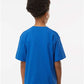 M&O 4850 Youth Gold Soft Touch T-Shirt - Back view