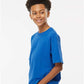 M&O 4850 Youth Gold Soft Touch T-Shirt - Side view