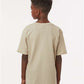 M&O 4850 Youth Gold Soft Touch T-Shirt - Back view