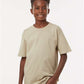 M&O 4850 Youth Gold Soft Touch T-Shirt - Front view