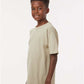 M&O 4850 Youth Gold Soft Touch T-Shirt - Side view