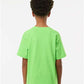 M&O 4850 Youth Gold Soft Touch T-Shirt - Back view