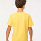 M&O 4850 Youth Gold Soft Touch T-Shirt - Back view