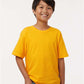 M&O 4850 Youth Gold Soft Touch T-Shirt - Front view