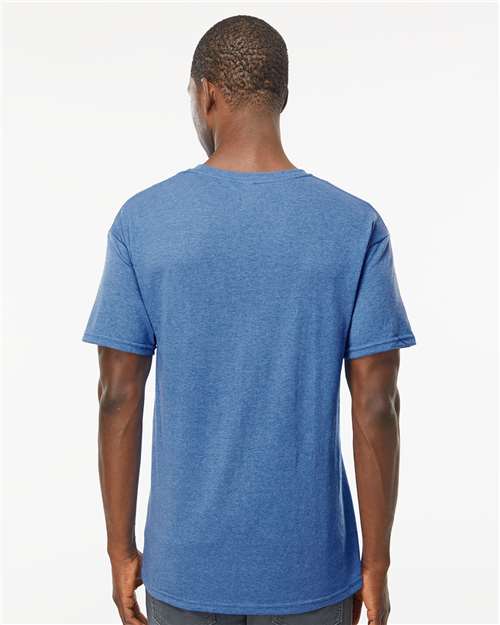 M&O 4800 Men's Gold Soft Touch T-Shirt - Back view