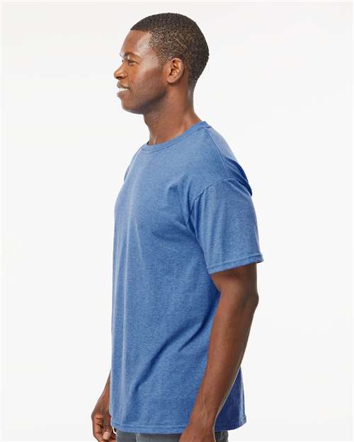 M&O 4800 Men's Gold Soft Touch T-Shirt - Side view