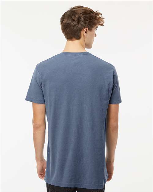 M&O 6500M Unisex Vintage Garment-Dyed T-Shirt - Back view