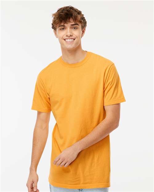 M&O 6500M Unisex Vintage Garment-Dyed T-Shirt - Front view