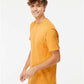 M&O 6500M Unisex Vintage Garment-Dyed T-Shirt - Side view