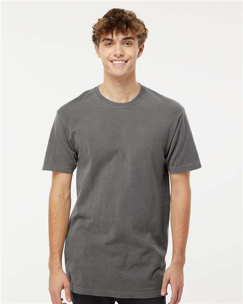 M&O 6500M Unisex Vintage Garment-Dyed T-Shirt - Front view