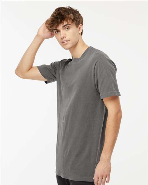 M&O 6500M Unisex Vintage Garment-Dyed T-Shirt - Side view