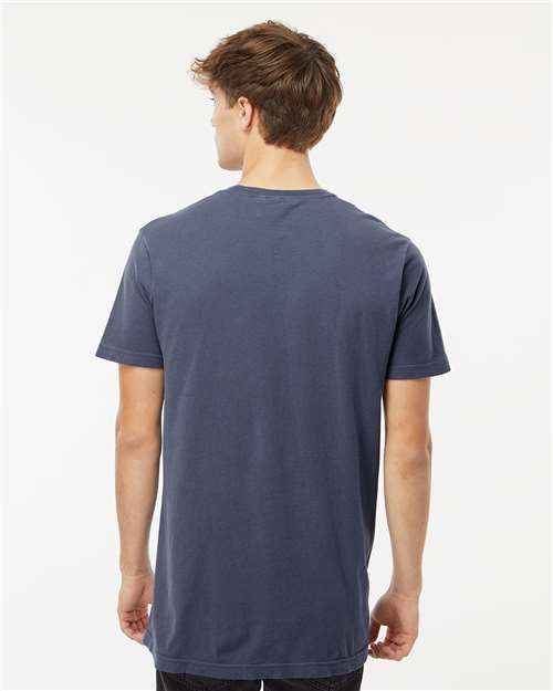 M&O 6500M Unisex Vintage Garment-Dyed T-Shirt - Back view