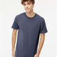 M&O 6500M Unisex Vintage Garment-Dyed T-Shirt - Front view