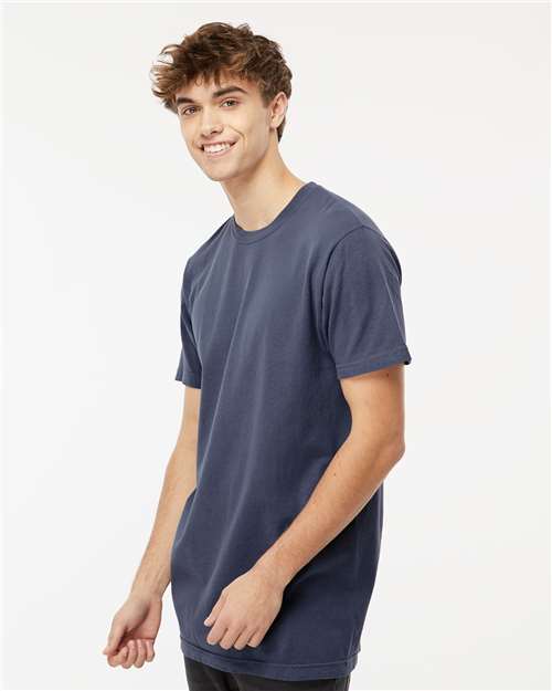 M&O 6500M Unisex Vintage Garment-Dyed T-Shirt - Side view