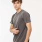 M&O 6500M Unisex Vintage Garment-Dyed T-Shirt - Side view