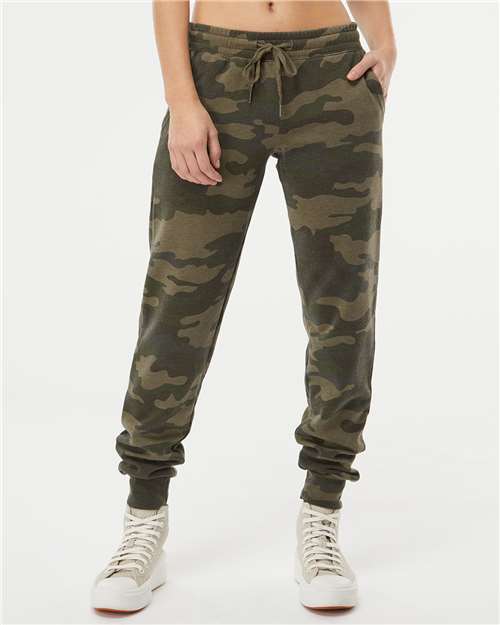 Independent Trading Co. PRM20PNT Women's California Wave Wash Sweatpants - Front view