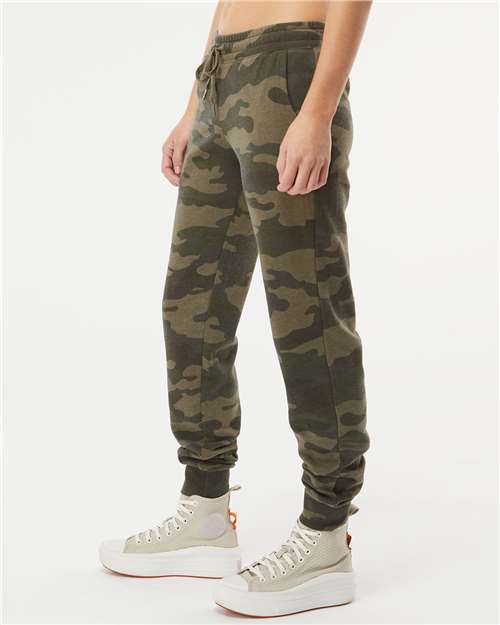Independent Trading Co. PRM20PNT Women's California Wave Wash Sweatpants - Side view