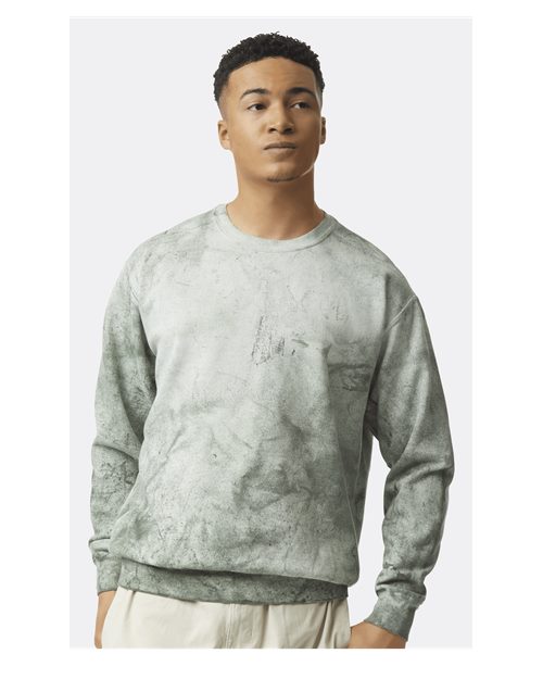 Comfort Colors 1545 Unisex Colorblast? Crewneck Sweatshirt - Front view