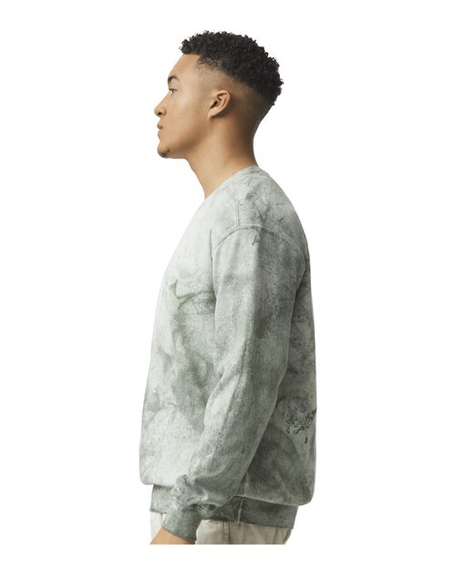 Comfort Colors 1545 Unisex Colorblast? Crewneck Sweatshirt - Side view