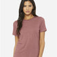 BELLA  CANVAS 6400CVC Women?s Relaxed Fit Heather CVC Tee - Front view