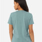 BELLA  CANVAS 6400CVC Women?s Relaxed Fit Heather CVC Tee - Back view