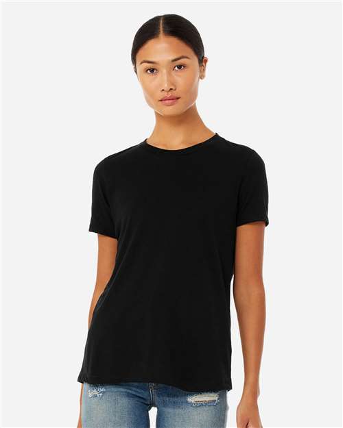 BELLA  CANVAS 6413 Women?s Relaxed Fit Triblend Tee - Front view