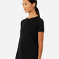 BELLA  CANVAS 6413 Women?s Relaxed Fit Triblend Tee - Side view